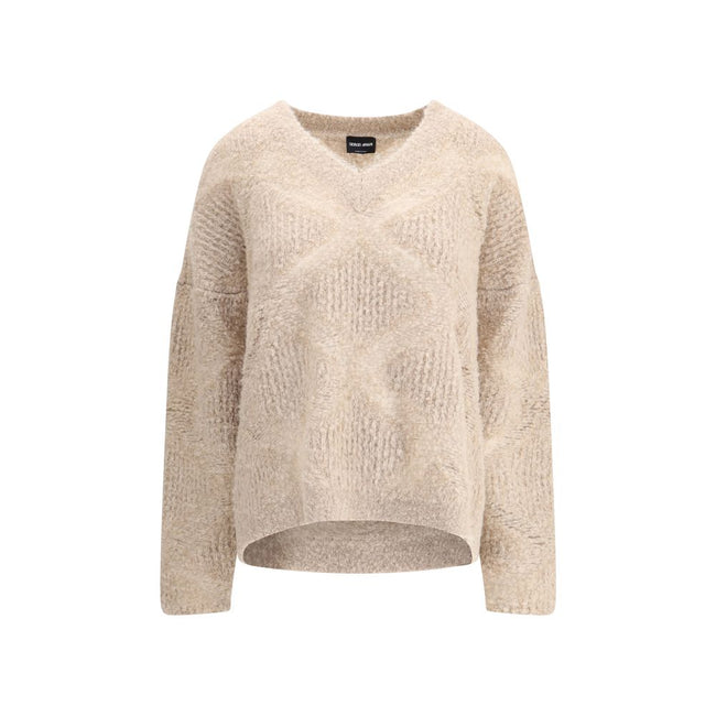 Giorgio Armani V-neck cashmere and alpaca blend Sweater Giorgio Armani