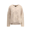 Giorgio Armani V-neck cashmere and alpaca blend Sweater Giorgio Armani