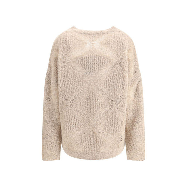 Giorgio Armani V-neck cashmere and alpaca blend Sweater Giorgio Armani