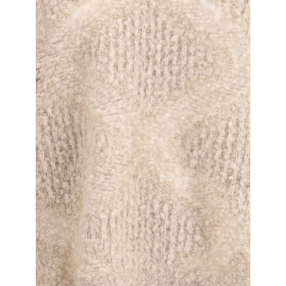 Giorgio Armani V-neck cashmere and alpaca blend Sweater Giorgio Armani