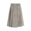 Brunello Cucinelli Virgin wool midi Skirt Brunello Cucinelli