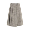 Brunello Cucinelli Virgin wool midi Skirt Brunello Cucinelli