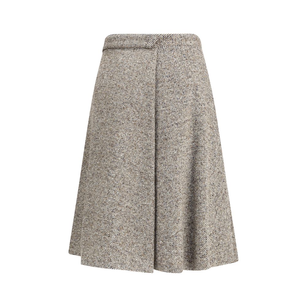 Brunello Cucinelli Virgin wool midi Skirt Brunello Cucinelli