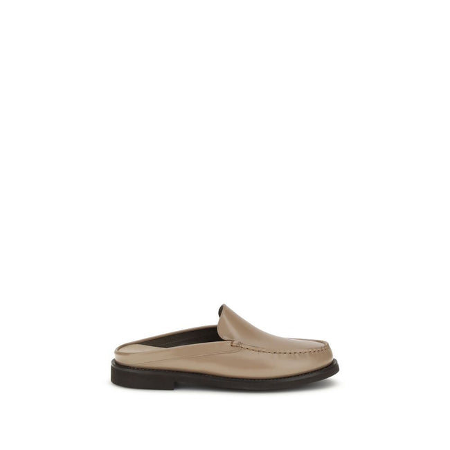 Brunello Cucinelli Leather Mules Brunello Cucinelli