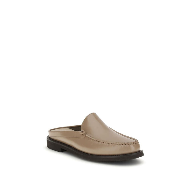 Brunello Cucinelli Leather Mules Brunello Cucinelli