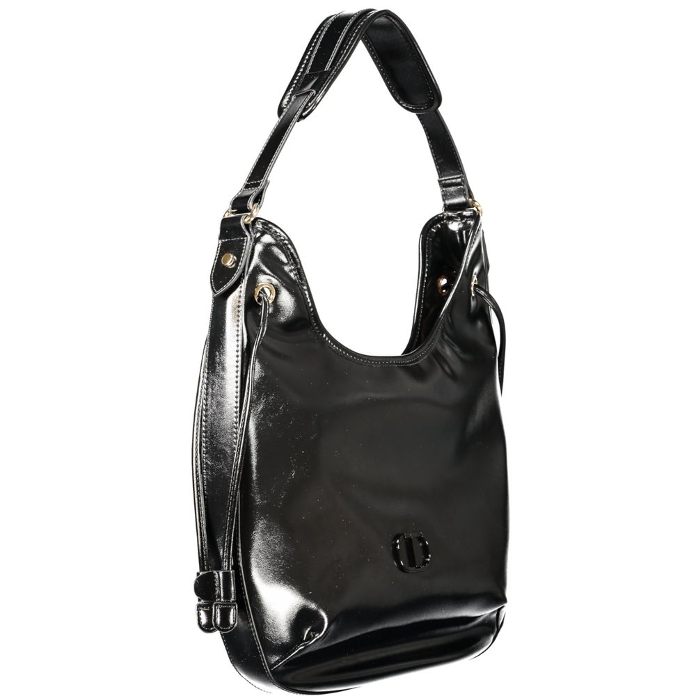 Twinset Black Polyethylene Women Hobo Bag Twinset