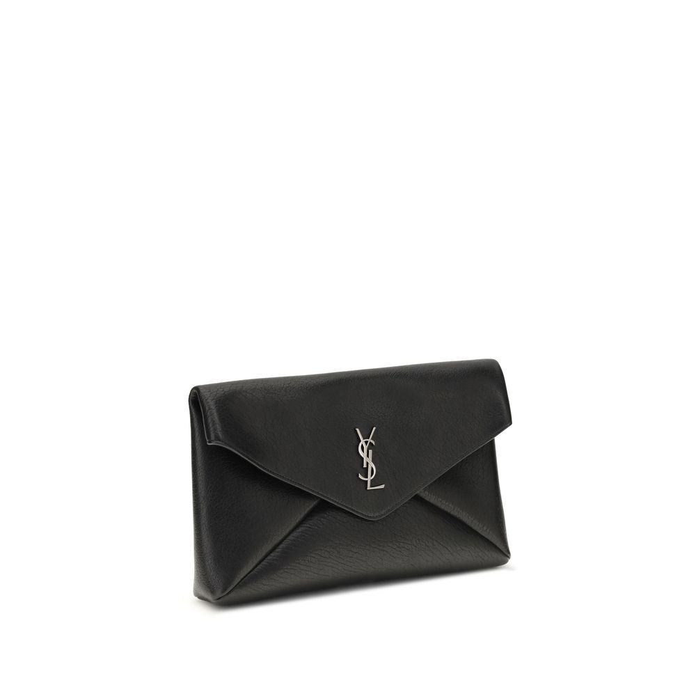 Saint Laurent Cassandre large envelope Clutch Bag Saint Laurent