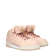 Fendi Pink Nylon High Tops Fendi