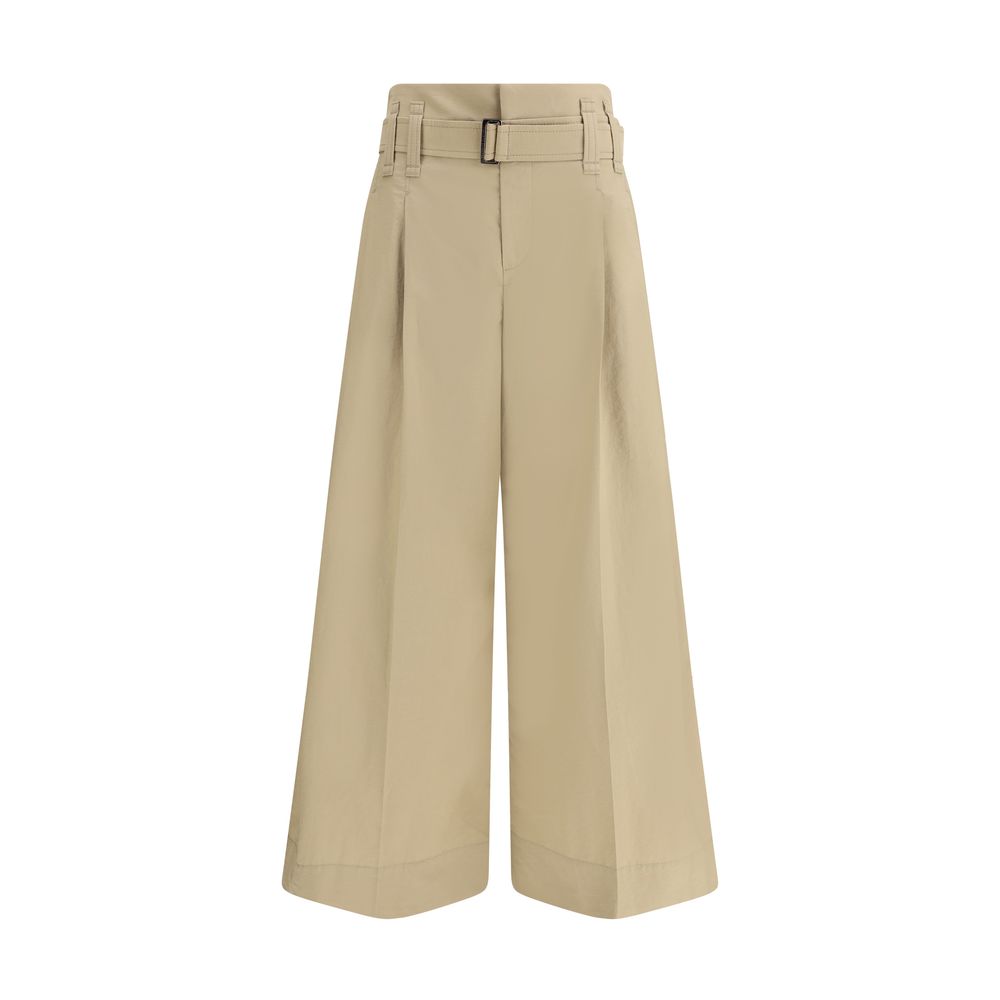 Brunello Cucinelli Pleated crop Pants Brunello Cucinelli
