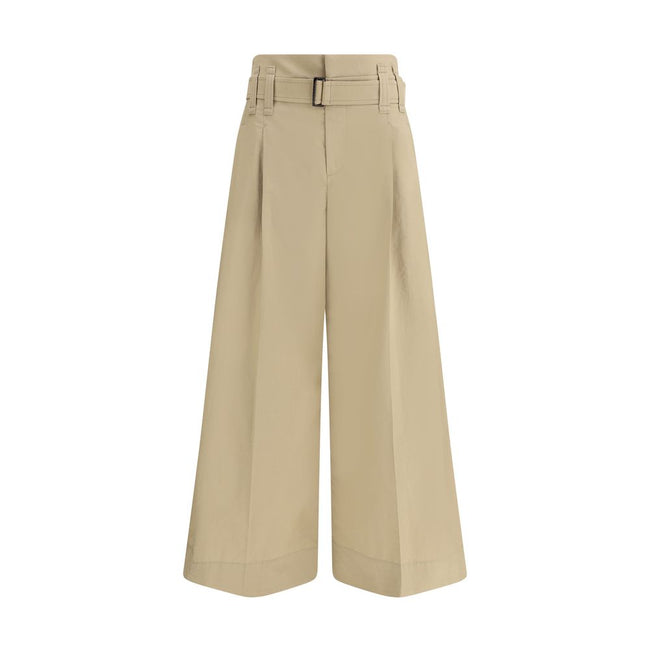 Brunello Cucinelli Pleated crop Pants Brunello Cucinelli