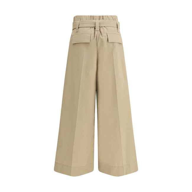 Brunello Cucinelli Pleated crop Pants Brunello Cucinelli