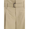 Brunello Cucinelli Pleated crop Pants Brunello Cucinelli