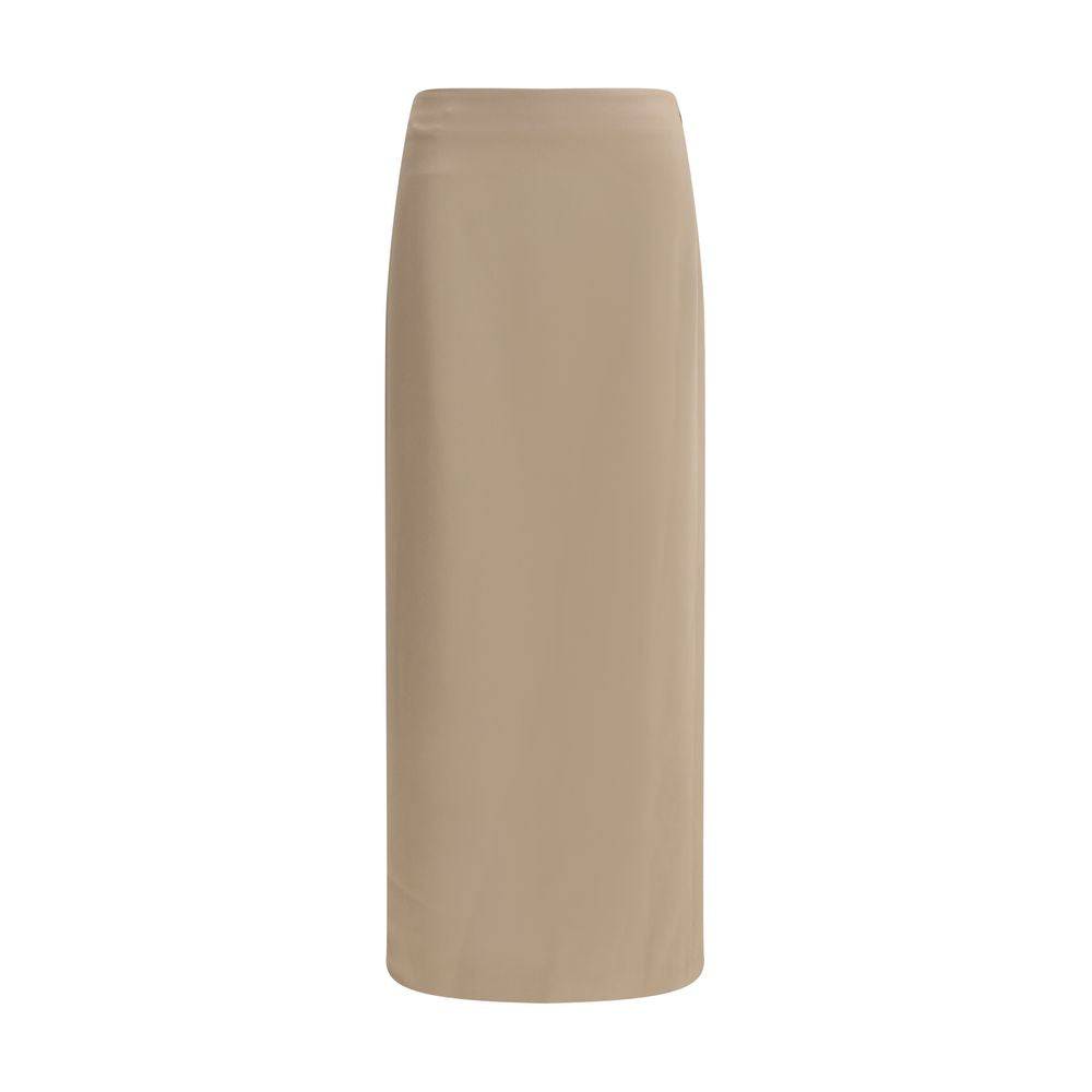 Brunello Cucinelli Satin midi Skirt Brunello Cucinelli
