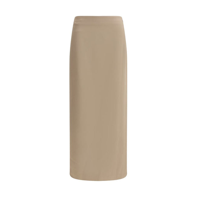 Brunello Cucinelli Satin midi Skirt Brunello Cucinelli
