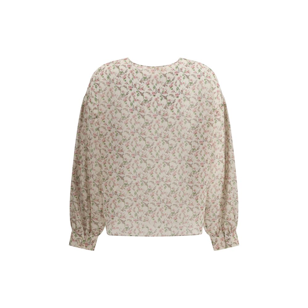 Kristina Ti Floral print silk blouse Kristina Ti