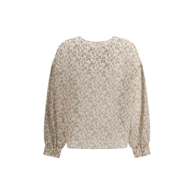 Kristina Ti Floral print silk blouse Kristina Ti