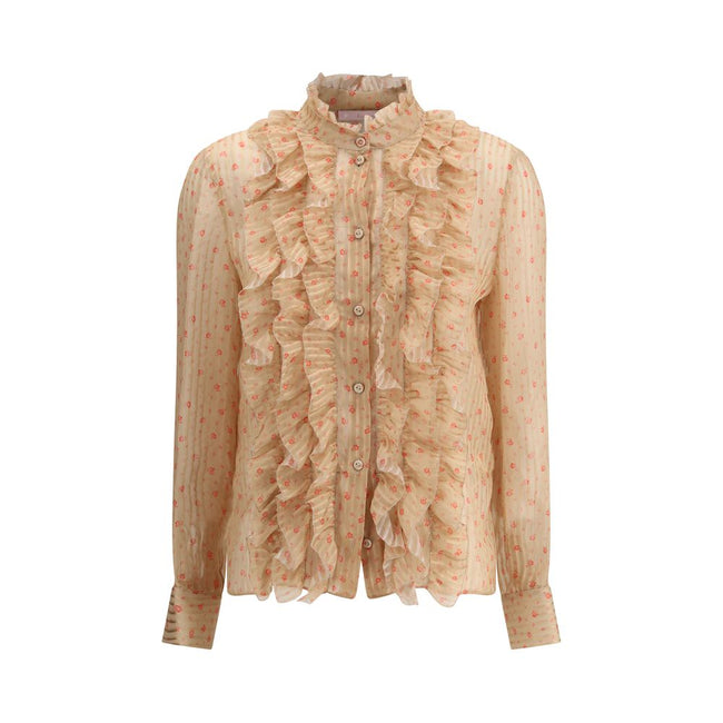 Kristina Ti Rouches silk Blouse Kristina Ti