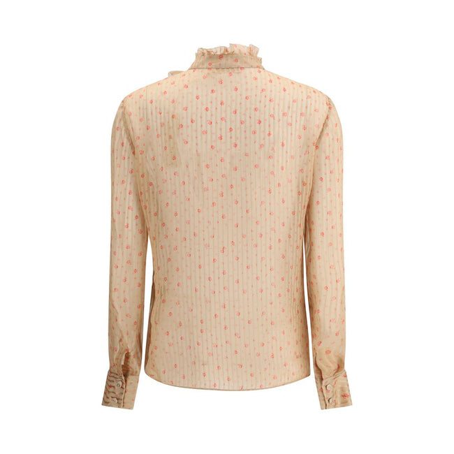 Kristina Ti Rouches silk Blouse Kristina Ti