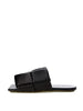Bottega Veneta Elegant Black Leather Sandals Bottega Veneta