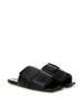 Bottega Veneta Elegant Black Leather Sandals Bottega Veneta
