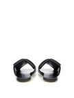 Bottega Veneta Elegant Black Leather Sandals Bottega Veneta