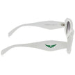 Zadig & Voltaire White Acetate Sunglasses Zadig & Voltaire