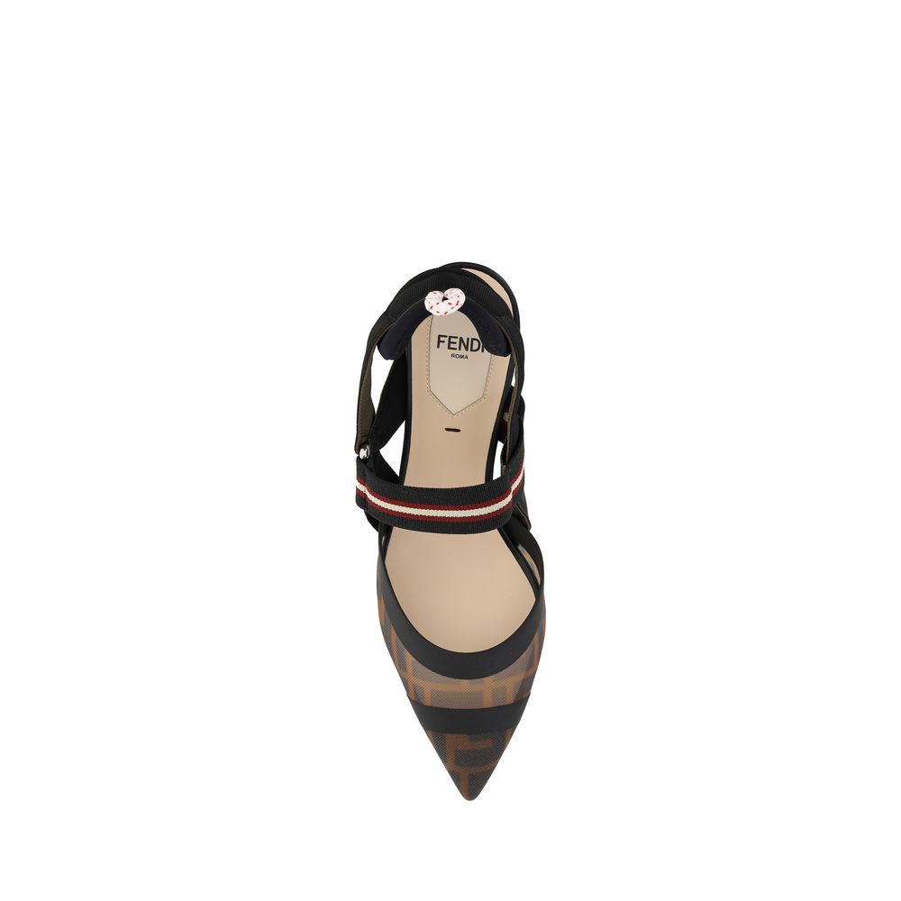 Fendi Colibri Rete Pumps Fendi