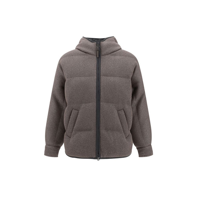 Brunello Cucinelli Lurex Down Jacket Brunello Cucinelli