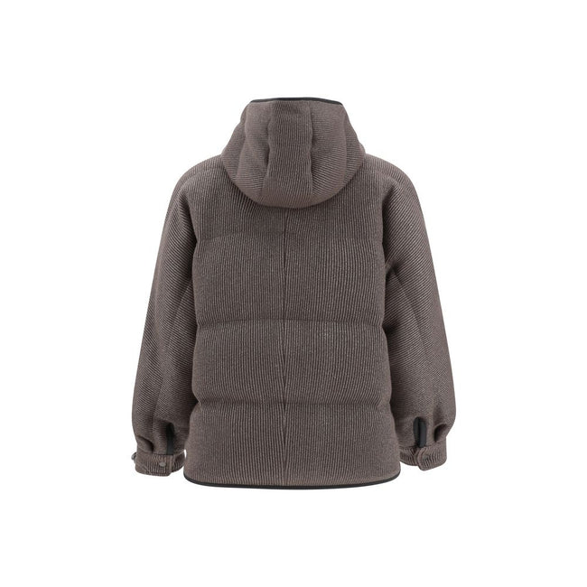 Brunello Cucinelli Lurex Down Jacket Brunello Cucinelli
