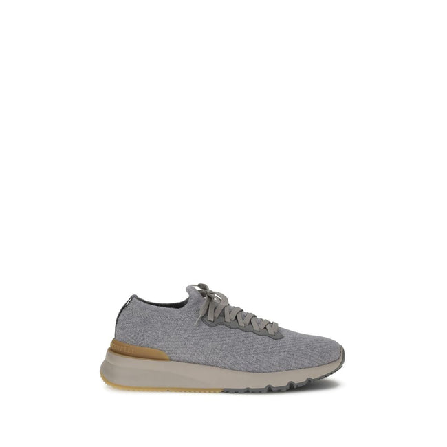 Brunello Cucinelli Wool Sneakers Brunello Cucinelli
