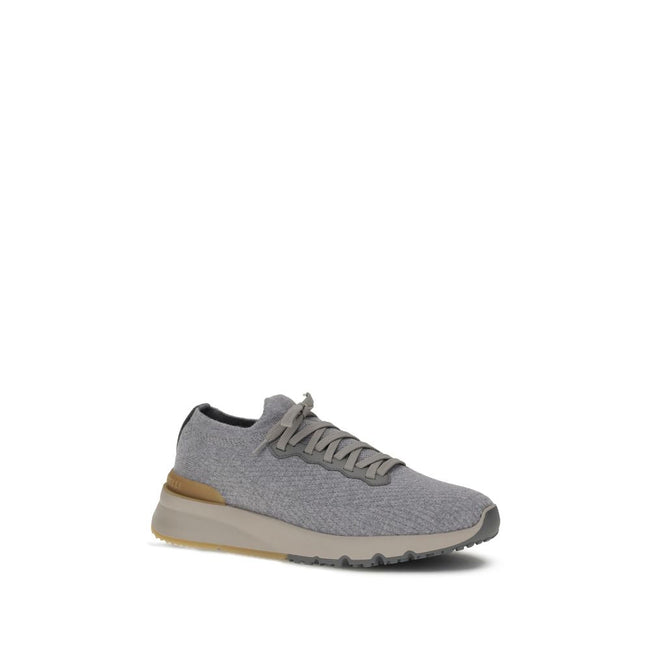 Brunello Cucinelli Wool Sneakers Brunello Cucinelli