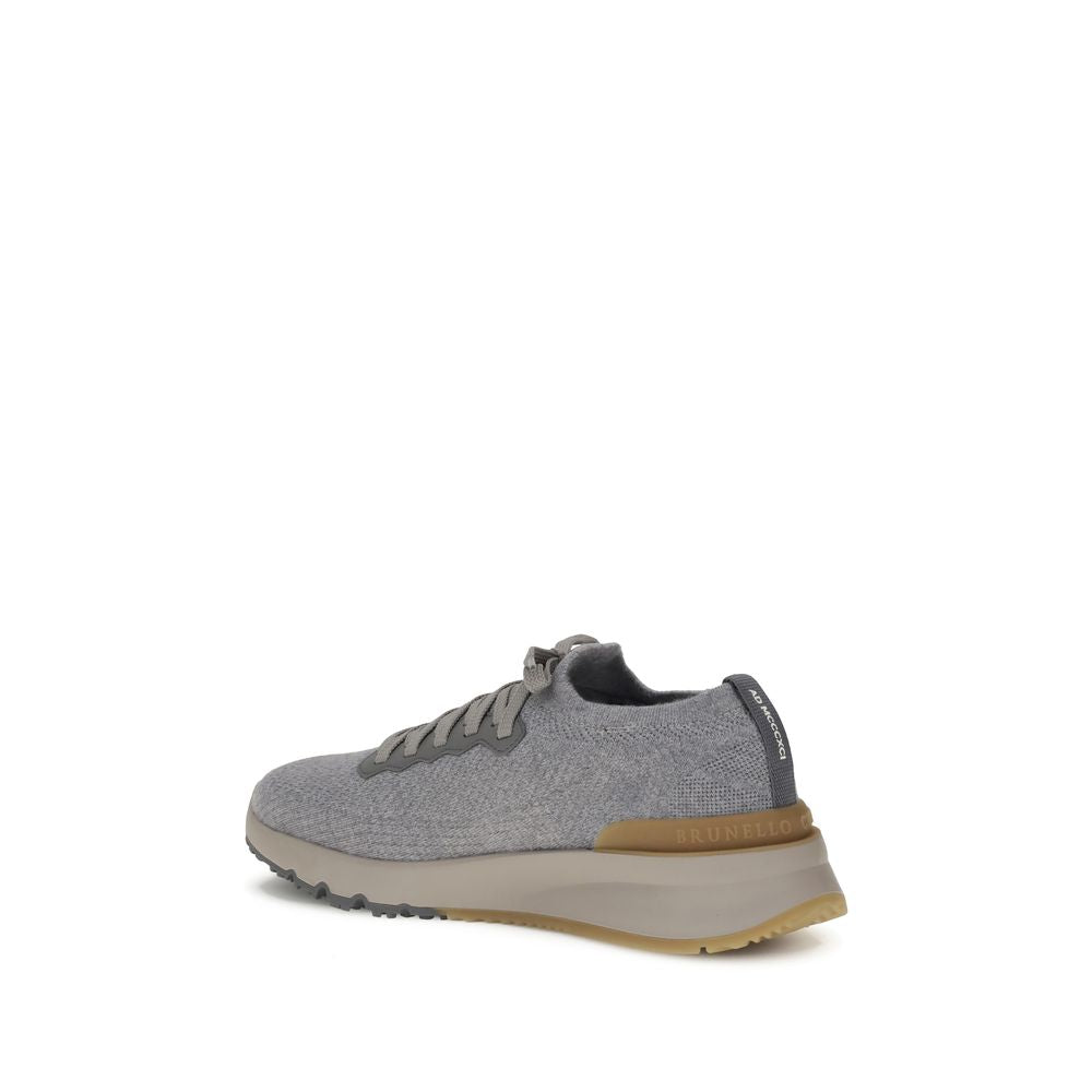 Brunello Cucinelli Wool Sneakers Brunello Cucinelli