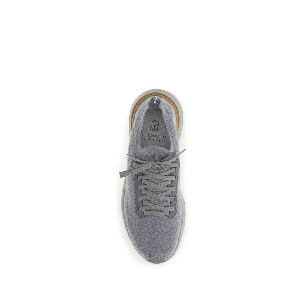 Brunello Cucinelli Wool Sneakers Brunello Cucinelli