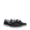 Christian Louboutin Black Leather Slip-On Loafers Christian Louboutin