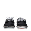 Christian Louboutin Black Leather Slip-On Loafers Christian Louboutin