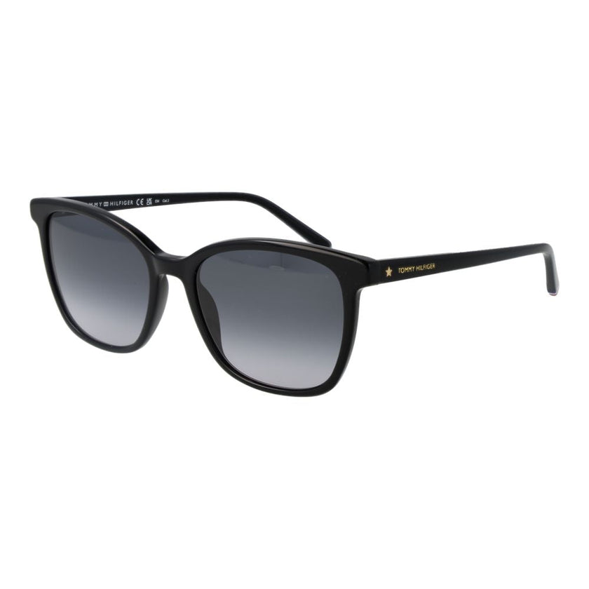 Tommy Hilfiger Black Acetate Sunglasses Tommy Hilfiger