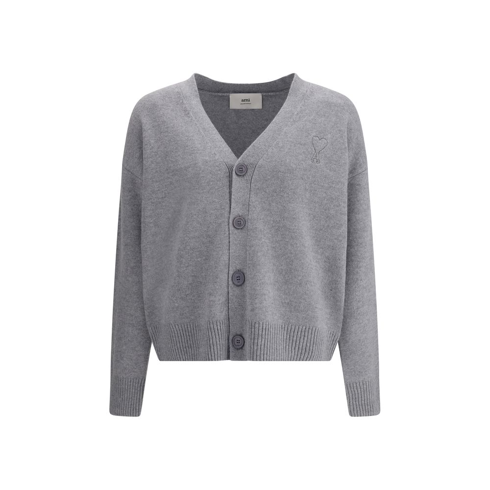 Ami Paris Ami De Coeur Cardigan Ami Paris