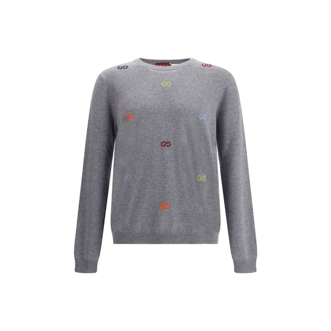 Gucci Multicolor logo cashmere Sweater Gucci