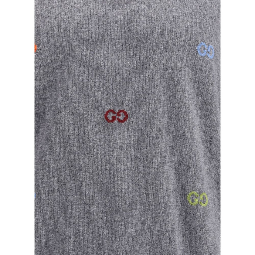 Gucci Gray Cashmere Sweatshirt Gucci
