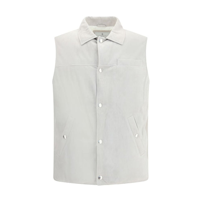 Brunello Cucinelli Padded leather Vest Brunello Cucinelli