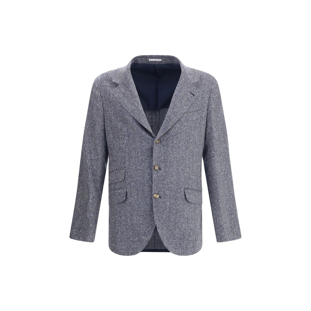Brunello Cucinelli Herringbone Blazer Brunello Cucinelli