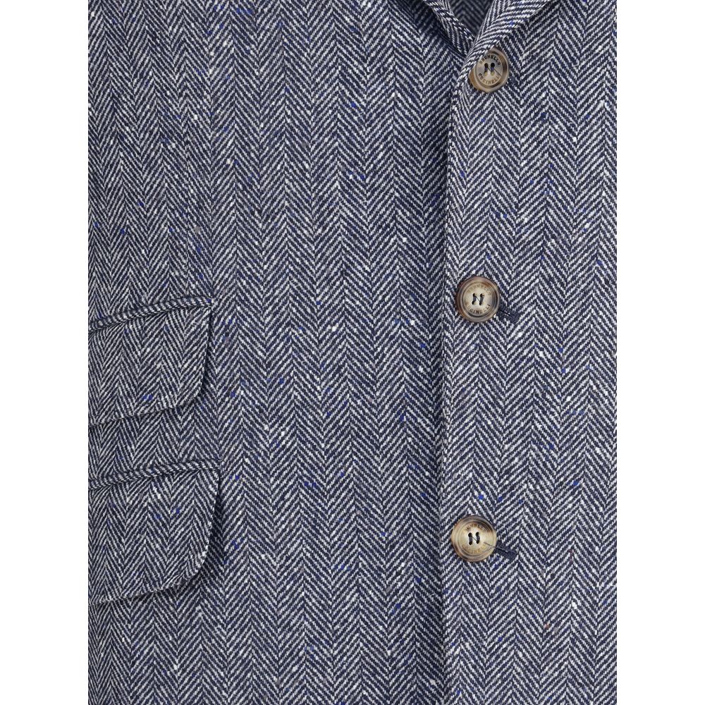 Brunello Cucinelli Herringbone Blazer Brunello Cucinelli