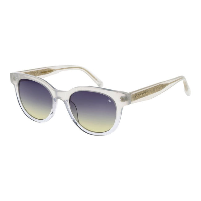 Scotch & Soda Gray Acetate Sunglass Scotch & Soda