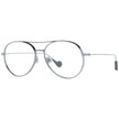 Moncler Gray Metal Glasses Frame Moncler