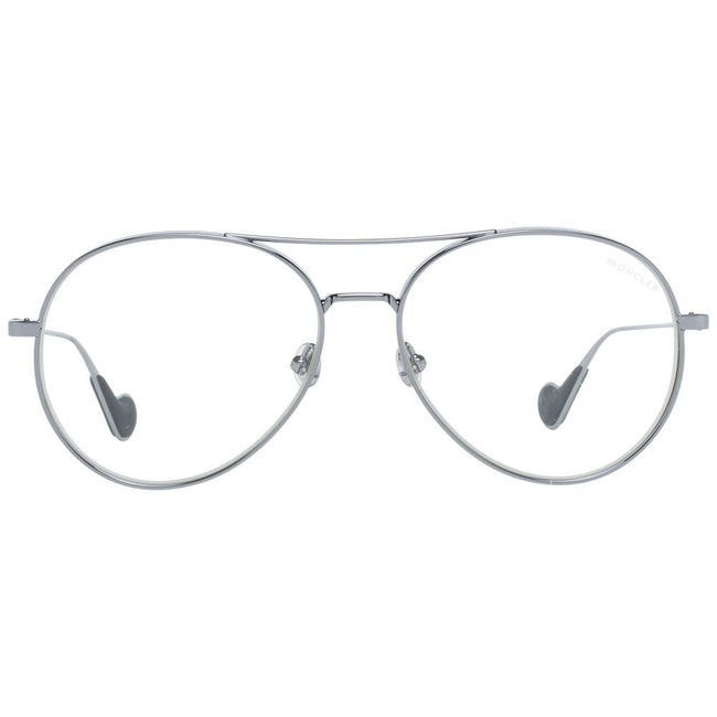 Moncler Gray Metal Glasses Frame Moncler