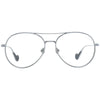 Moncler Gray Metal Glasses Frame Moncler