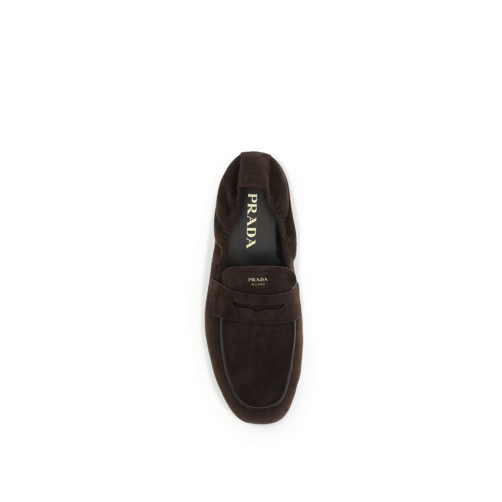 Prada Suede Shuffle Loafers Prada