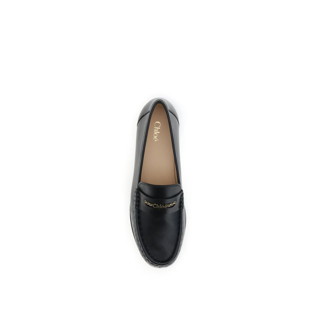 Chloé Leather Loafers Chloé