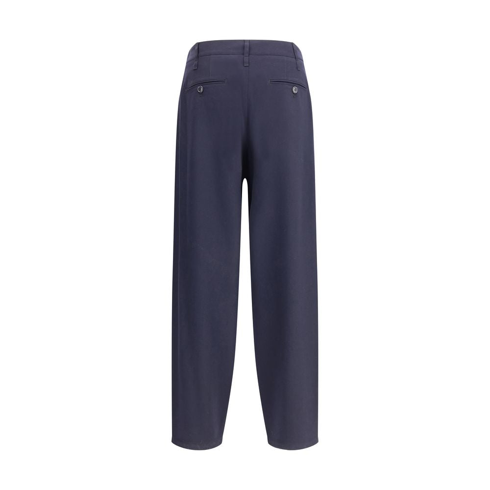 Giorgio Armani Lightweight wool cloth single-dart Pants Giorgio Armani