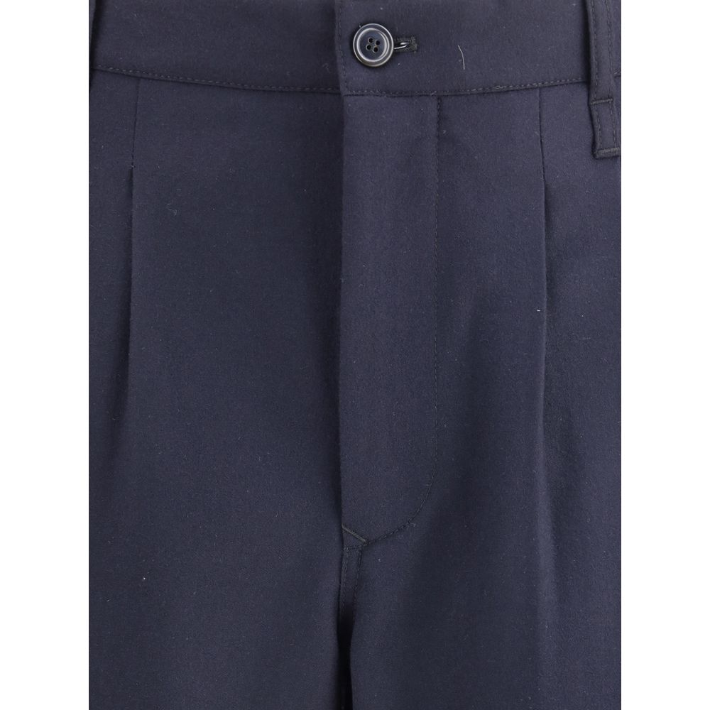 Giorgio Armani Lightweight wool cloth single-dart Pants Giorgio Armani